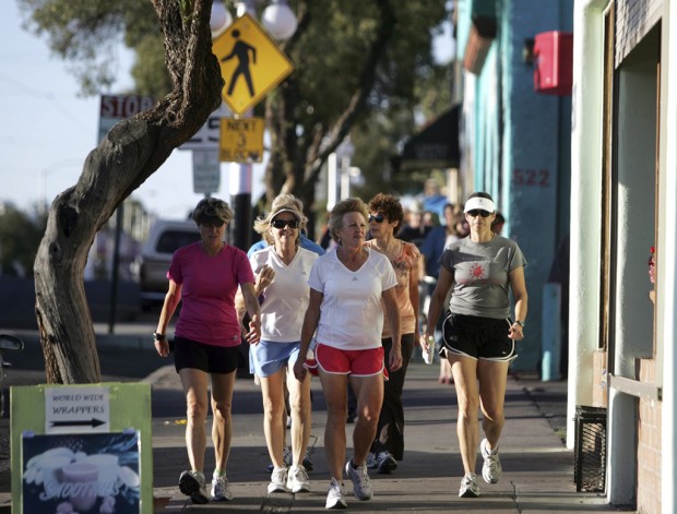 Celebrate 2 years of downtown walk/run